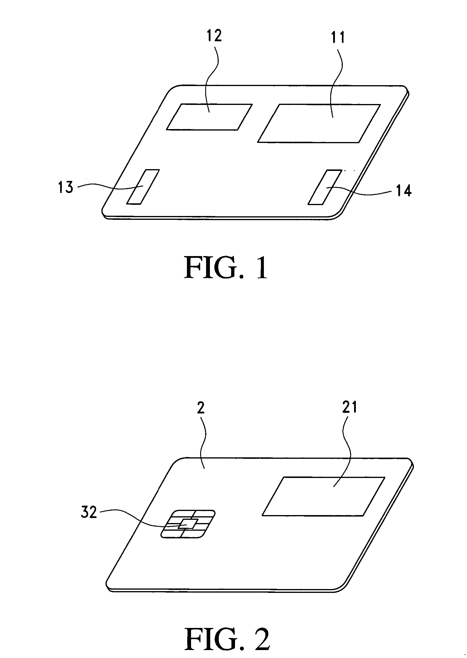 IC card with display panel but without batteries