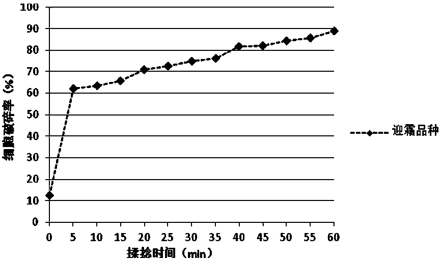 Judgment method for appropriate rolling degree of red tea