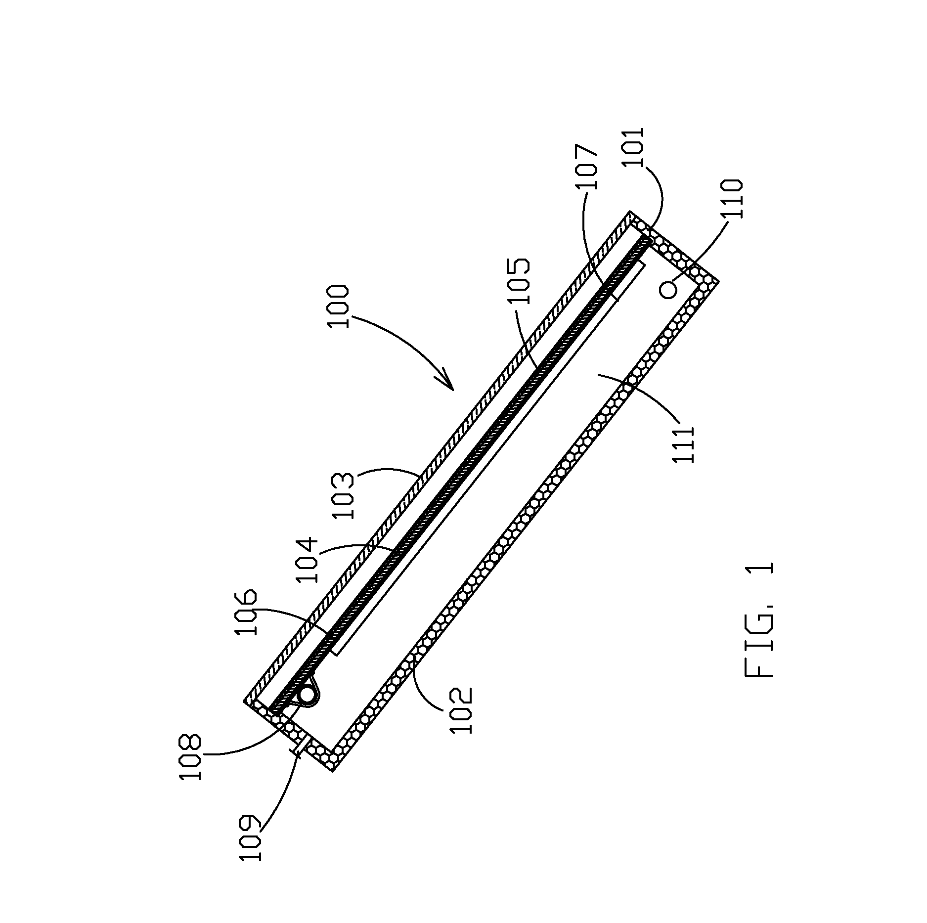 Open-flow solar collector