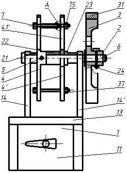 Wire disassembling device for small linear cutting machine tool