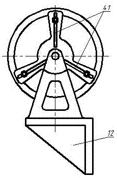 Wire disassembling device for small linear cutting machine tool