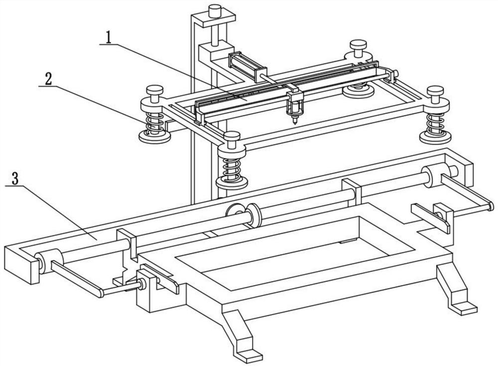 Acoustic panel and preparation system and preparation process thereof