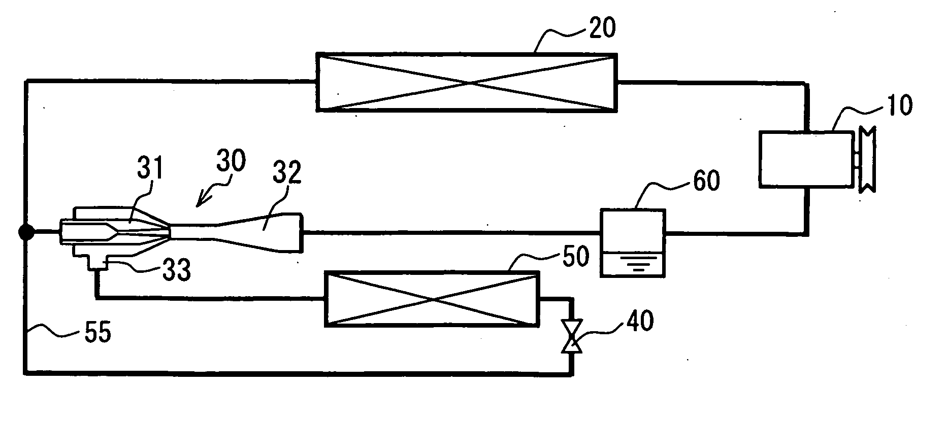 Ejector and ejector cycle device