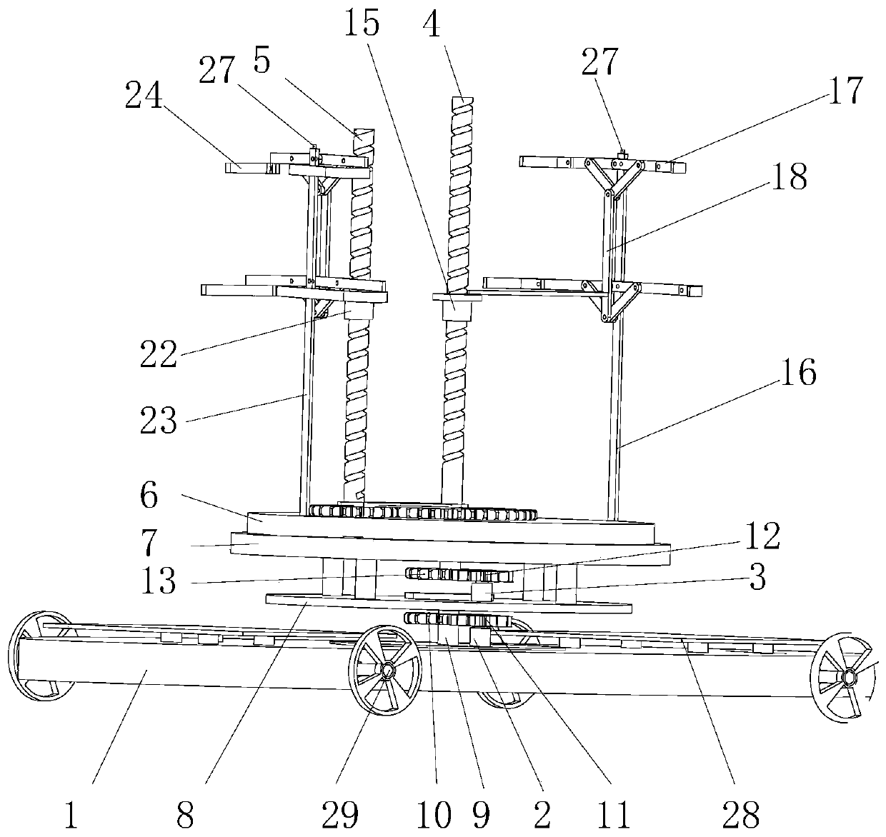 Variable-area multi-sail propelling device