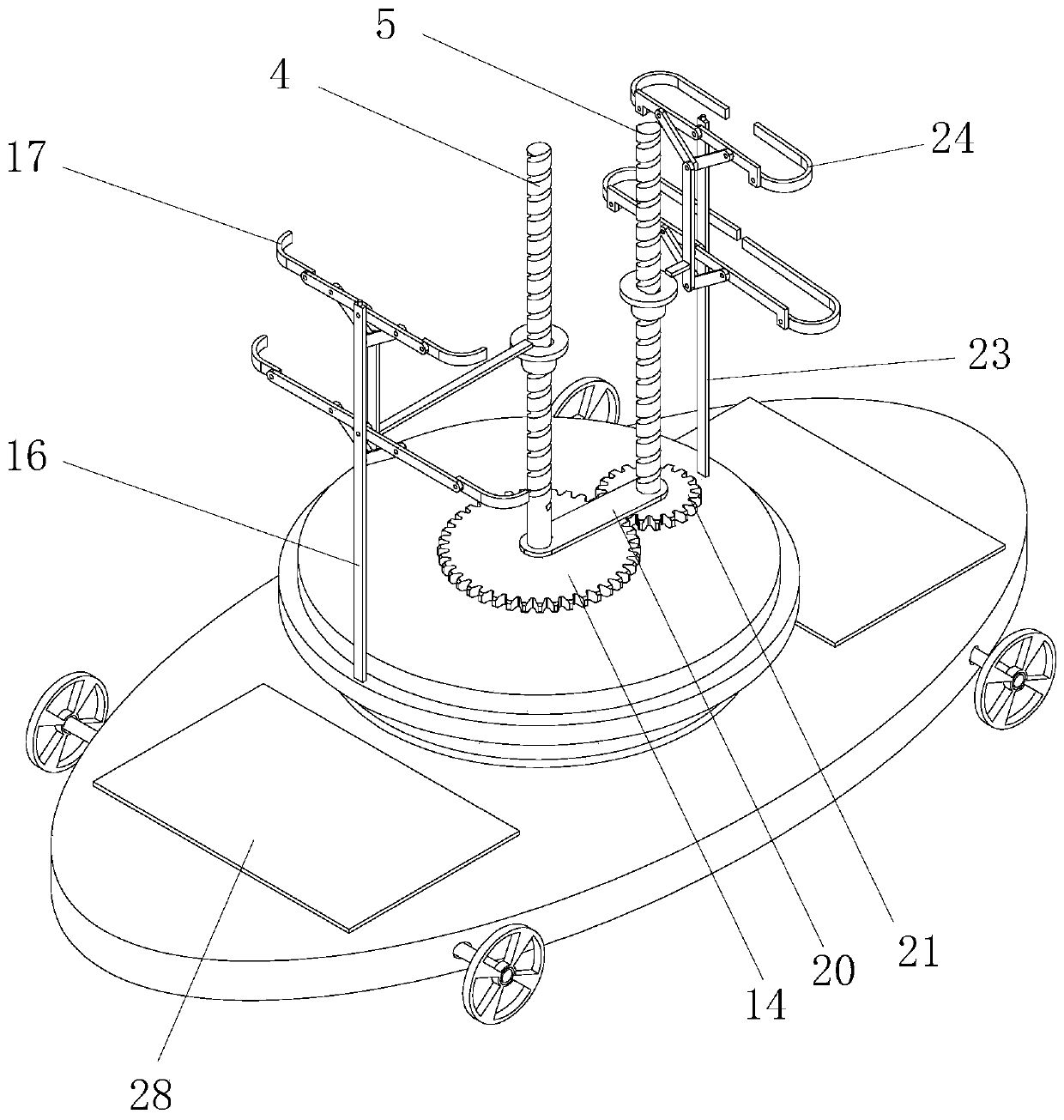 Variable-area multi-sail propelling device