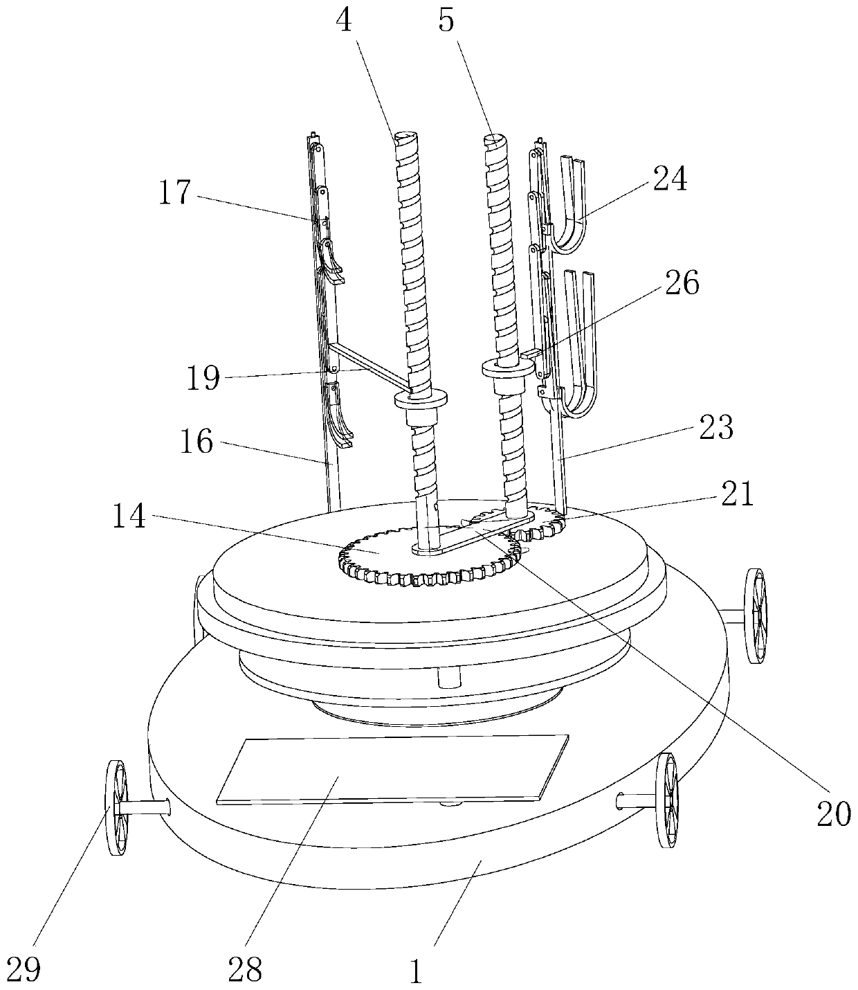 Variable-area multi-sail propelling device