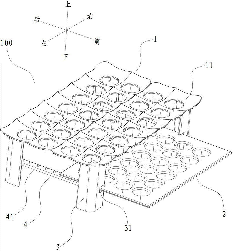 Egg rack for refrigerator and refrigerator with same