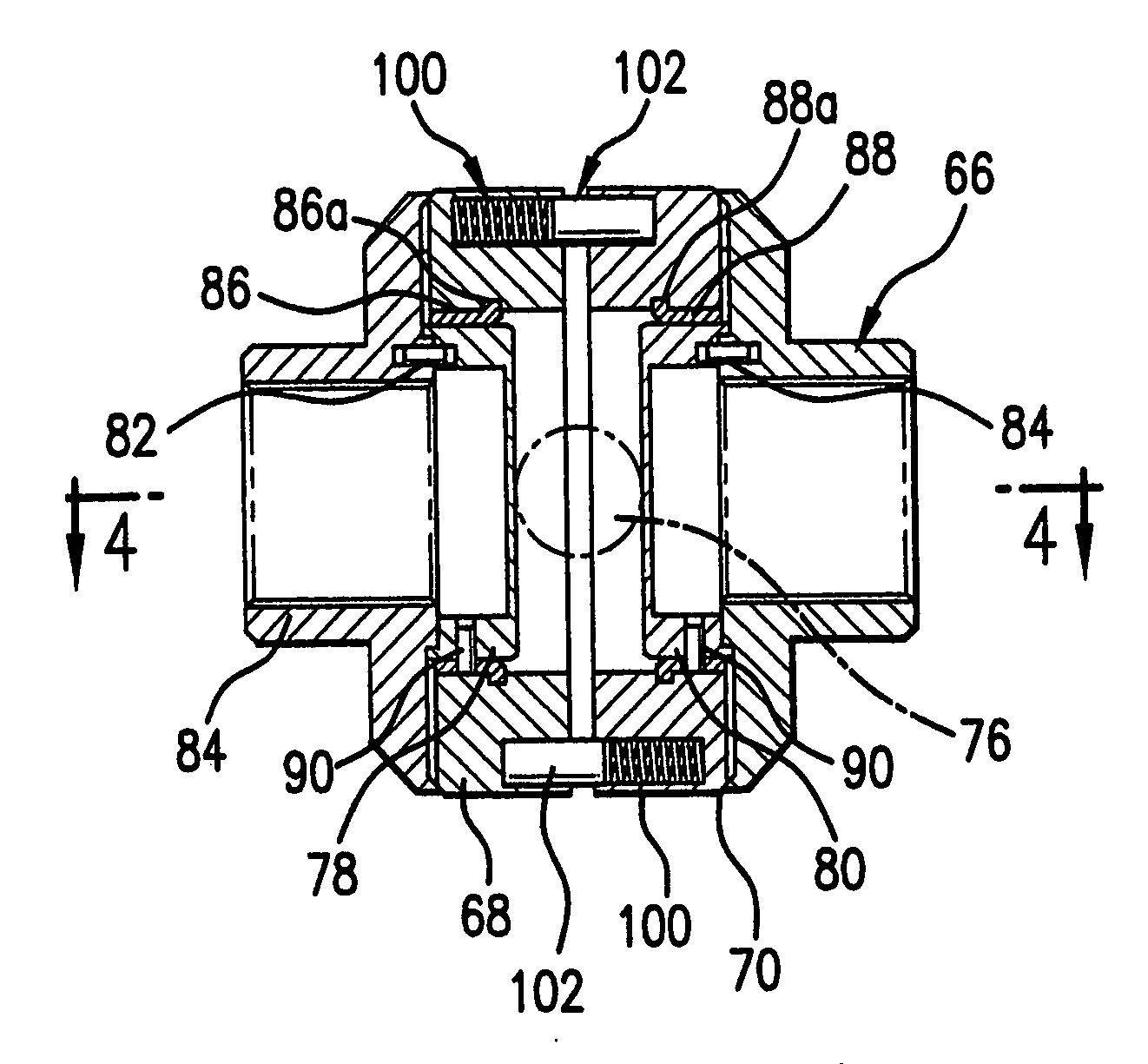 Locking differential including disengagement retaining means