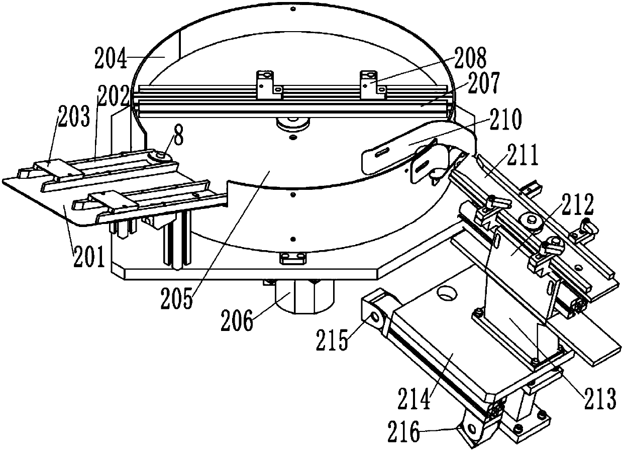 Pipe barrel and bottom valve assembling machine