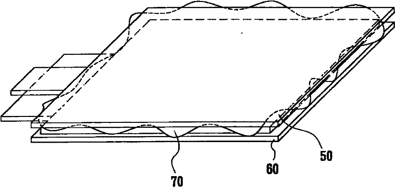 Substrate adhesion method