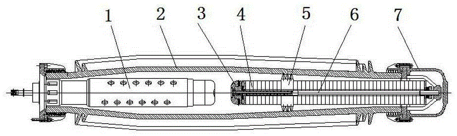 Circuit breaker and circuit breaker contact centering support device