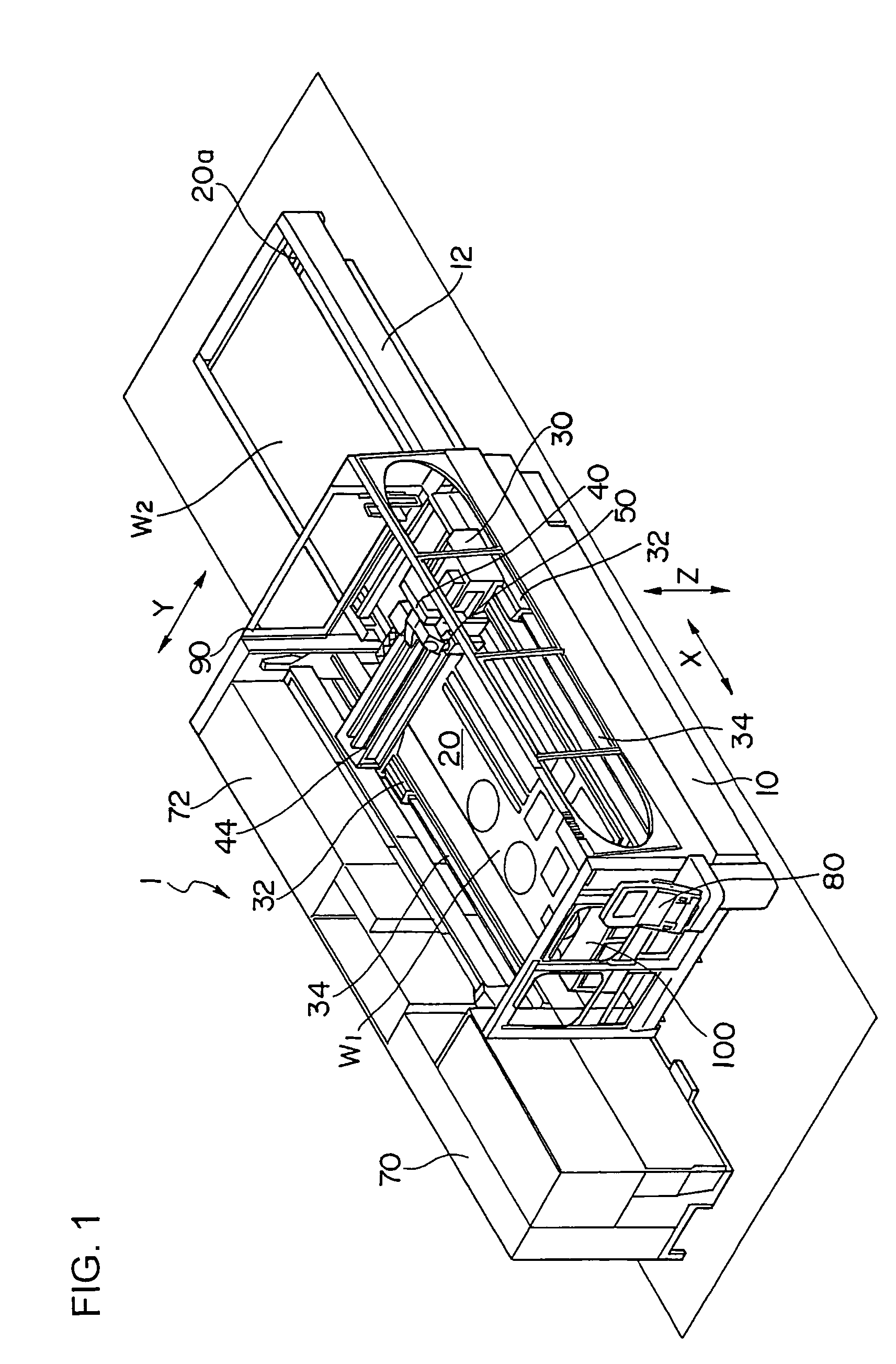 Nozzle presetter for laser machining tool of laser beam machine