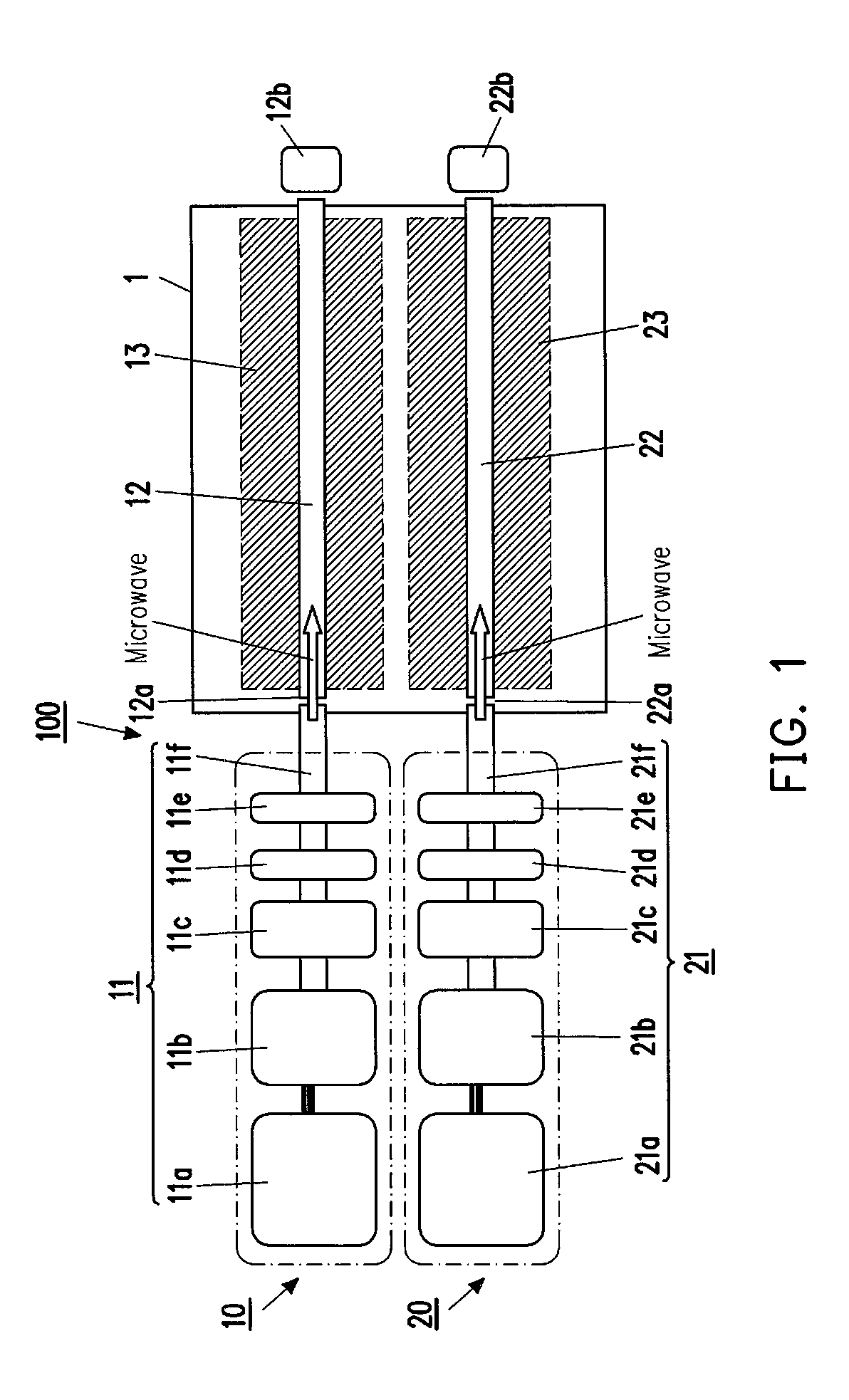 Surface wave excitation plasma processing system