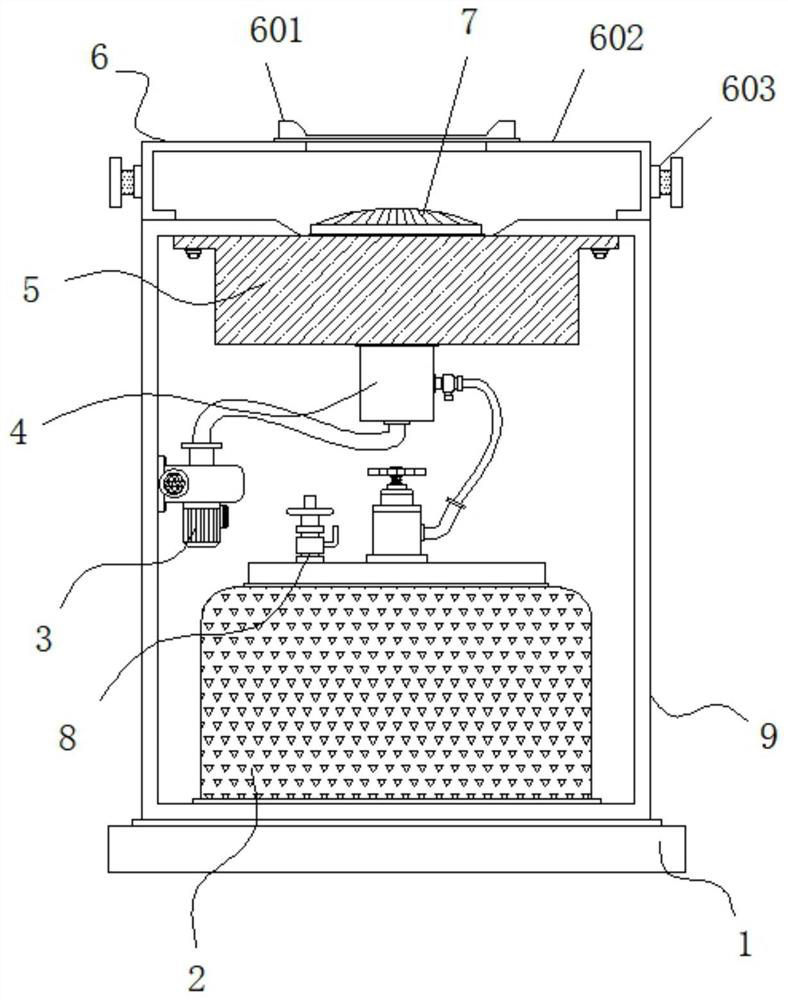 Outdoor civil furnace with built-in liquid storage tank fuel tank