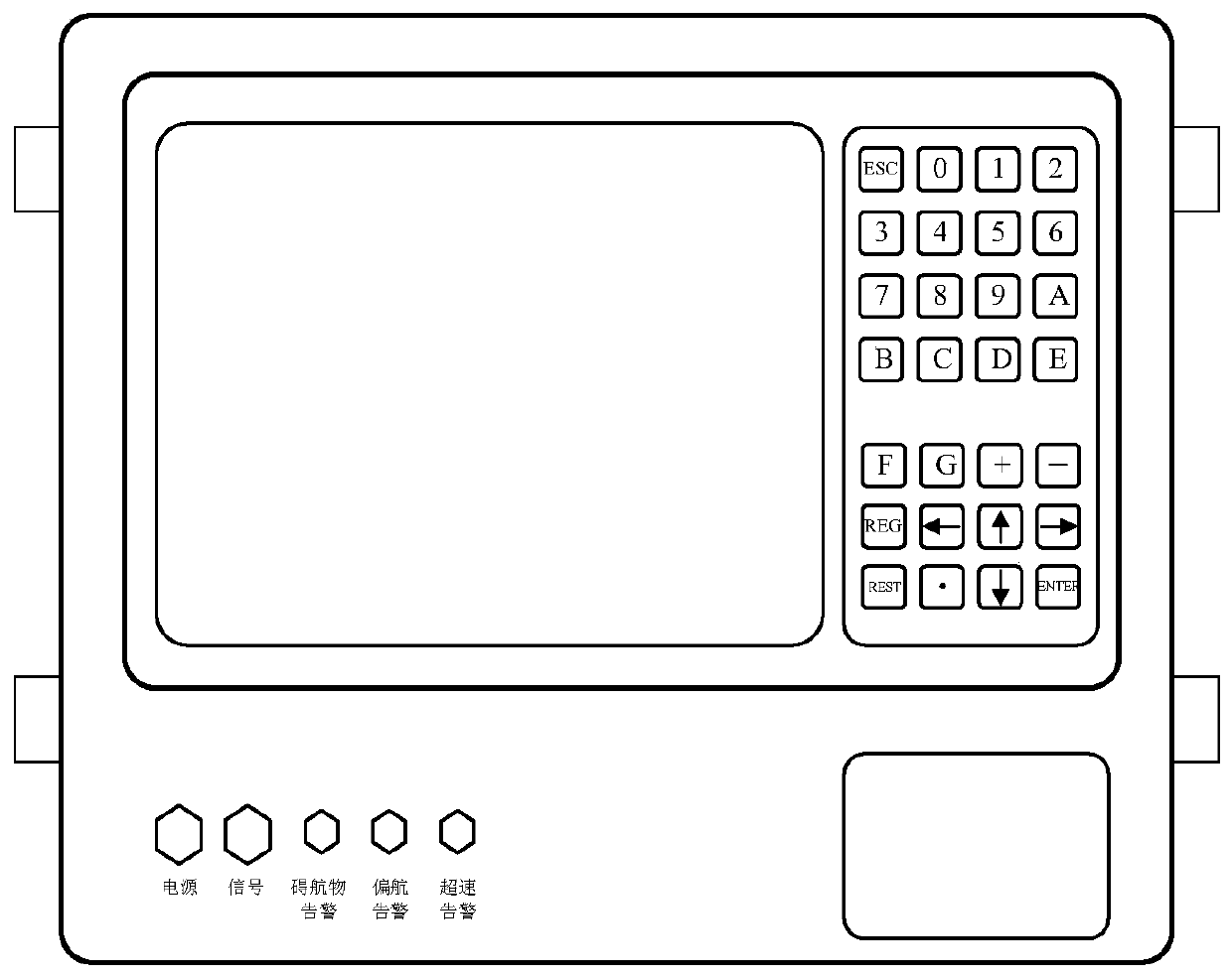 Novel surface vessel auxiliary unberthing/berthing pilot equipment and method