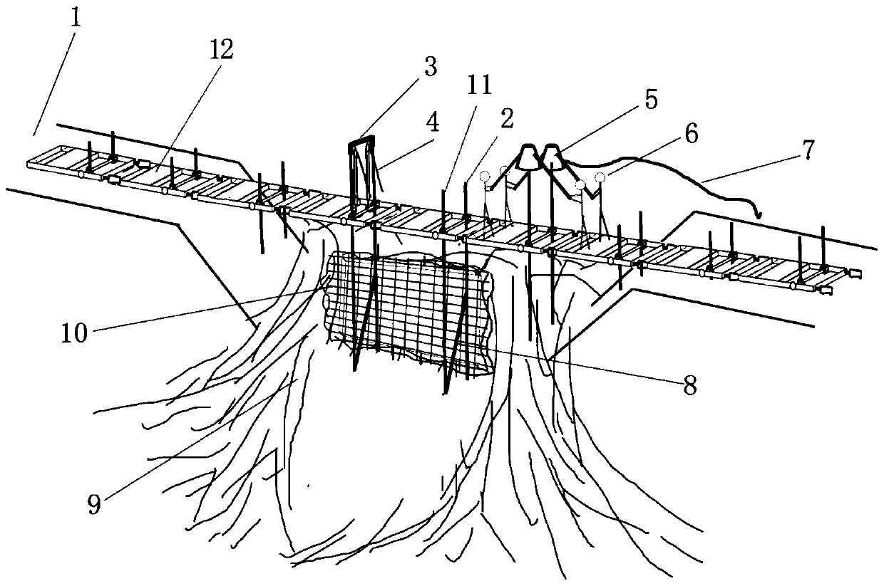 Breach sealing system and sealing method