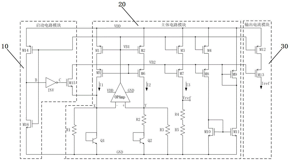 High-precision band-gap reference source