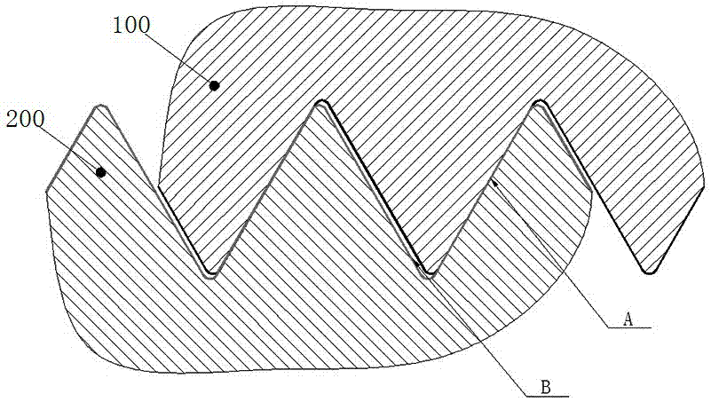 A kind of anti-loosening bolt assembly and its anti-loosening bolt and anti-loosening nut