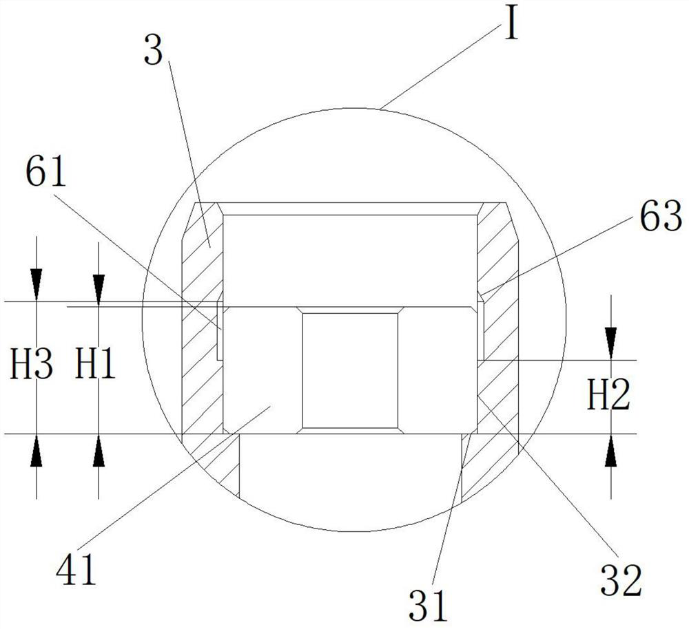 Middle pipe with annular groove structure and process for mounting middle pipe ball bearing