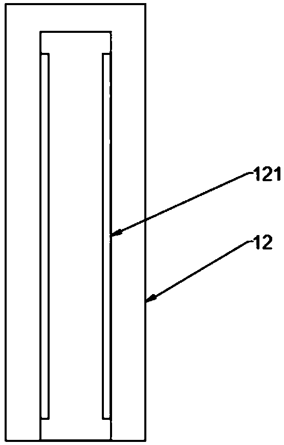 Device for testing water seepage of building wall for building supervisor