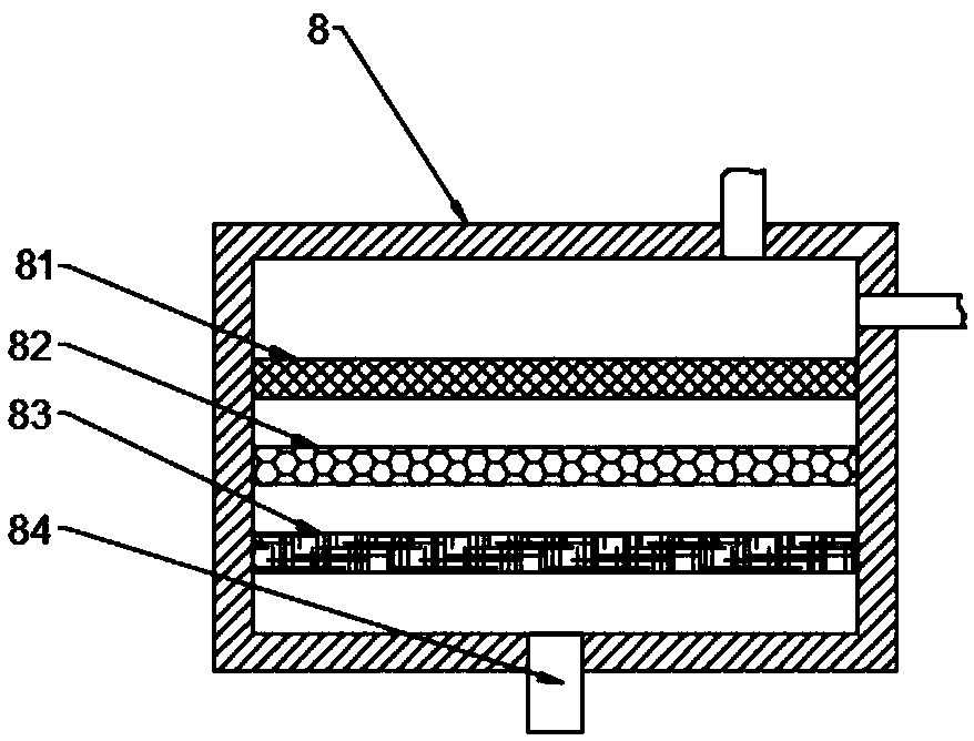 Device for testing water seepage of building wall for building supervisor