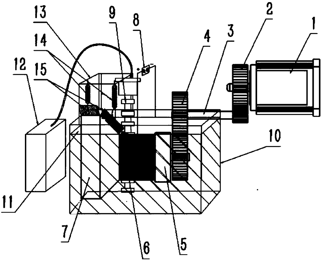 Carbon and silicon separation technology of nascent polysilicon and use device of technology