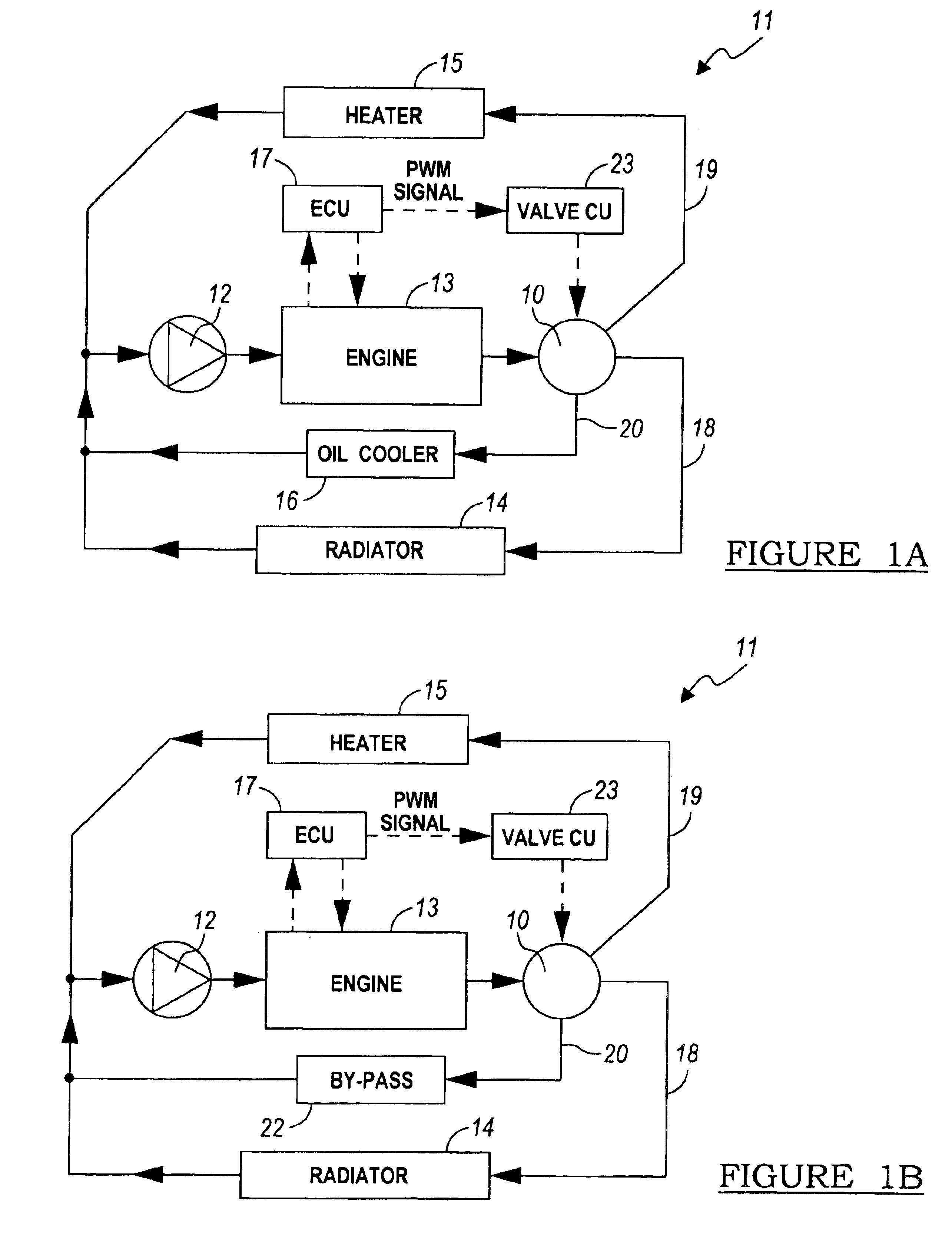 Engine cooling disc valve