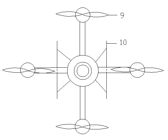 Traffic information acquisition system based on unmanned aerial vehicle and processing method of traffic information acquisition system