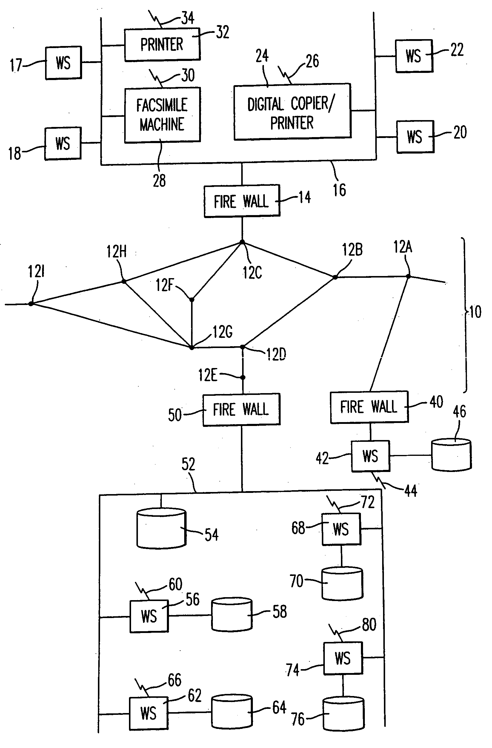 Method and system for diagnosis and control of machines using connectionless modes having delivery monitoring and an alternate communication mode