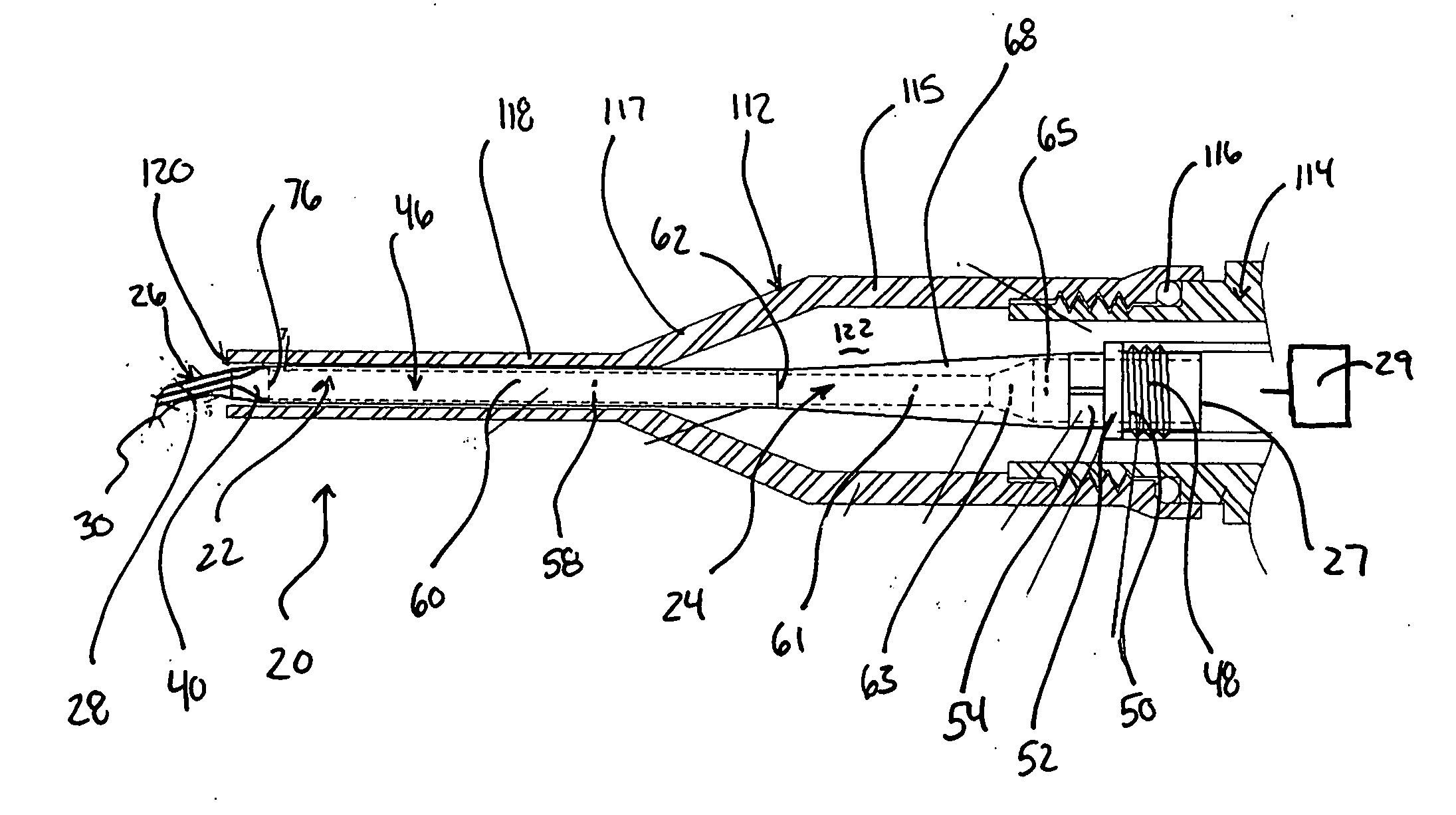 Ultrasonic knife