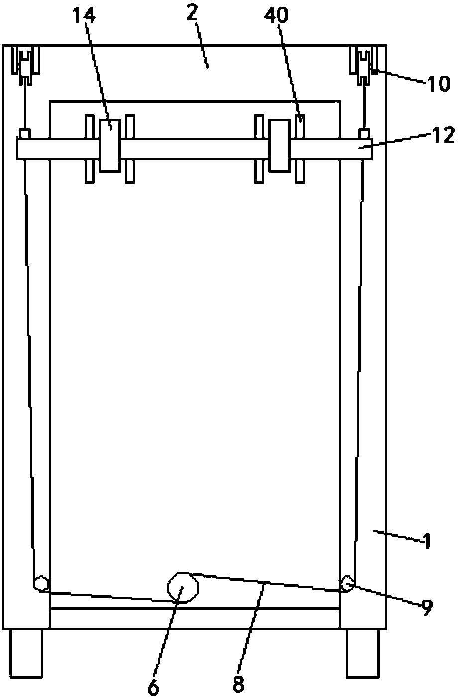 Wall surface plastering equipment in building field