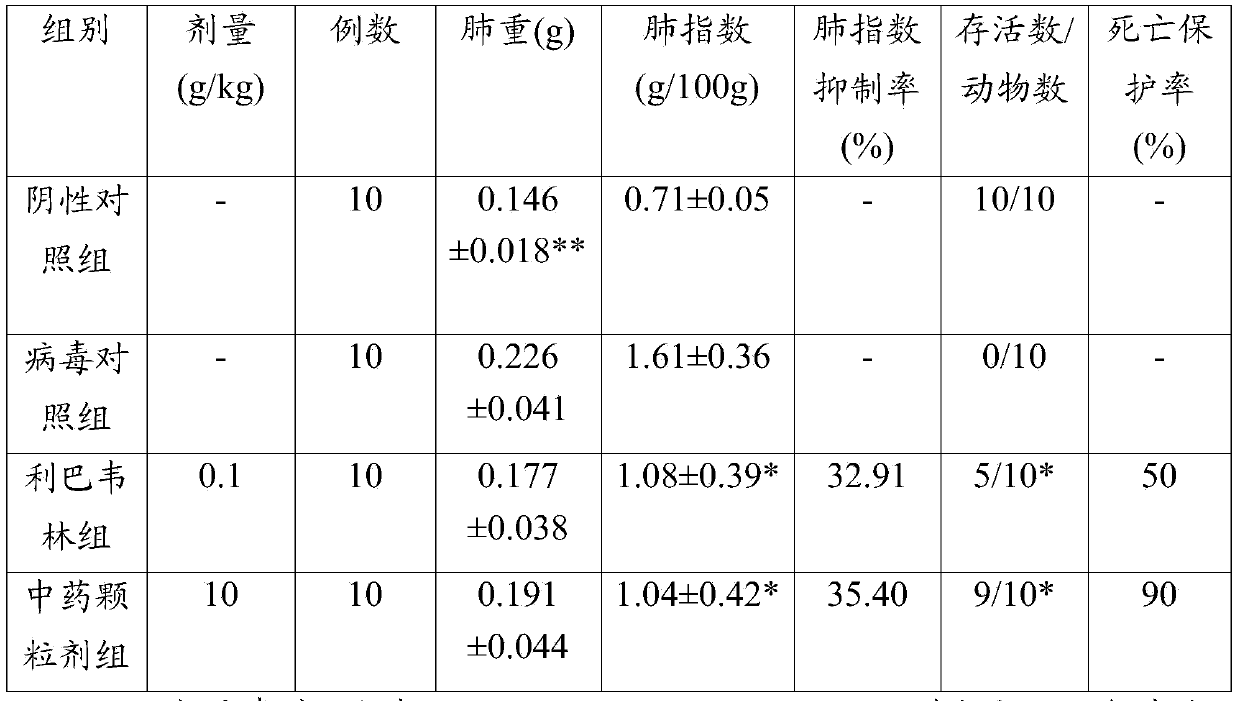 Traditional Chinese medicine preparation for preventing influenza