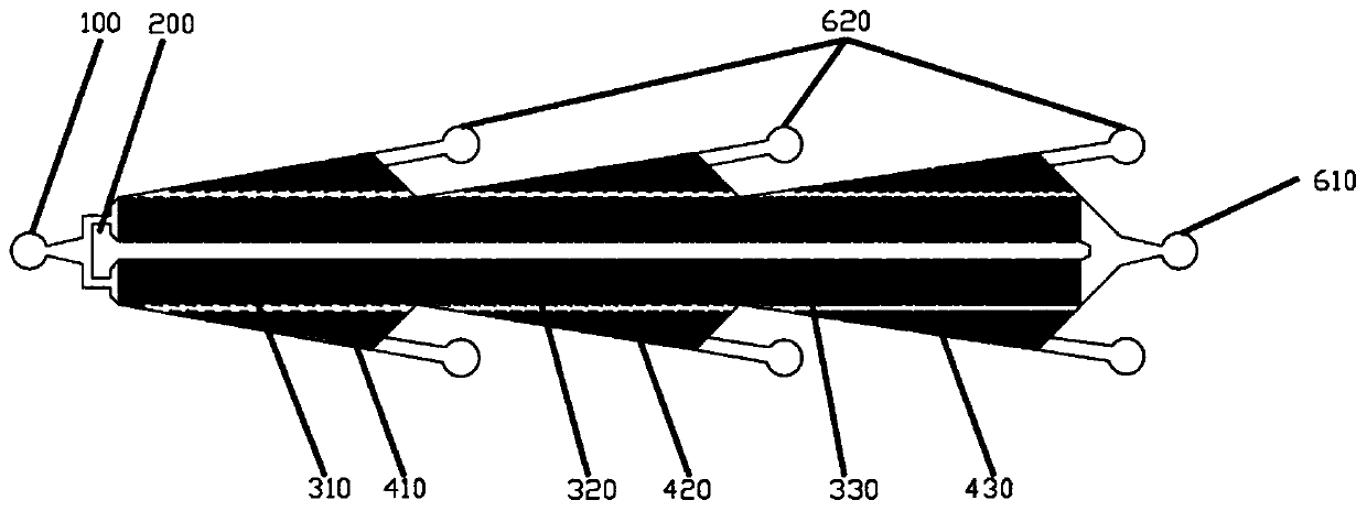 Microfluidic chip for enriched capturing of target cells with different sizes