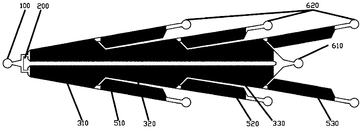 Microfluidic chip for enriched capturing of target cells with different sizes