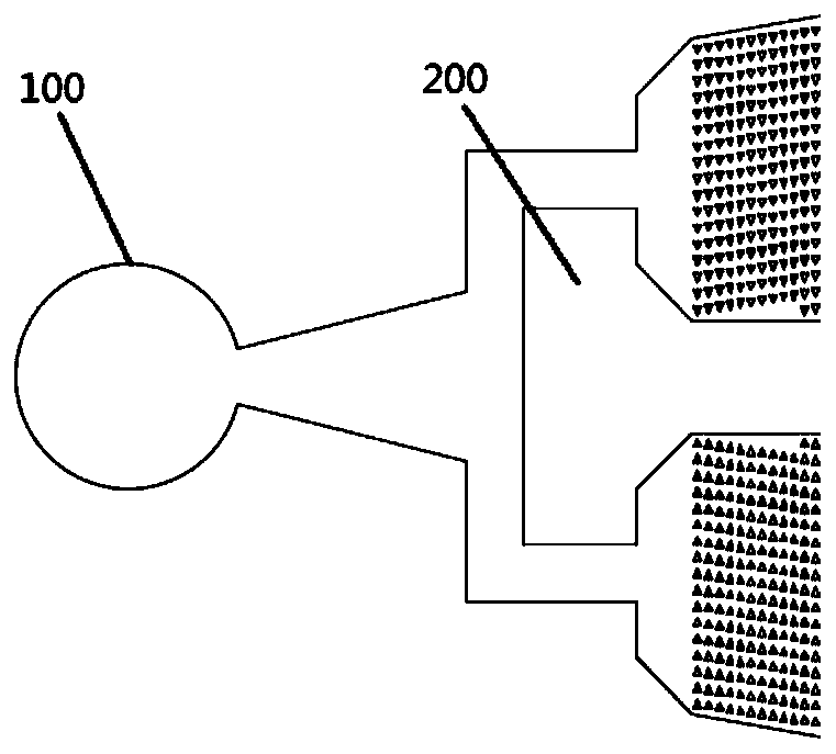 Microfluidic chip for enriched capturing of target cells with different sizes