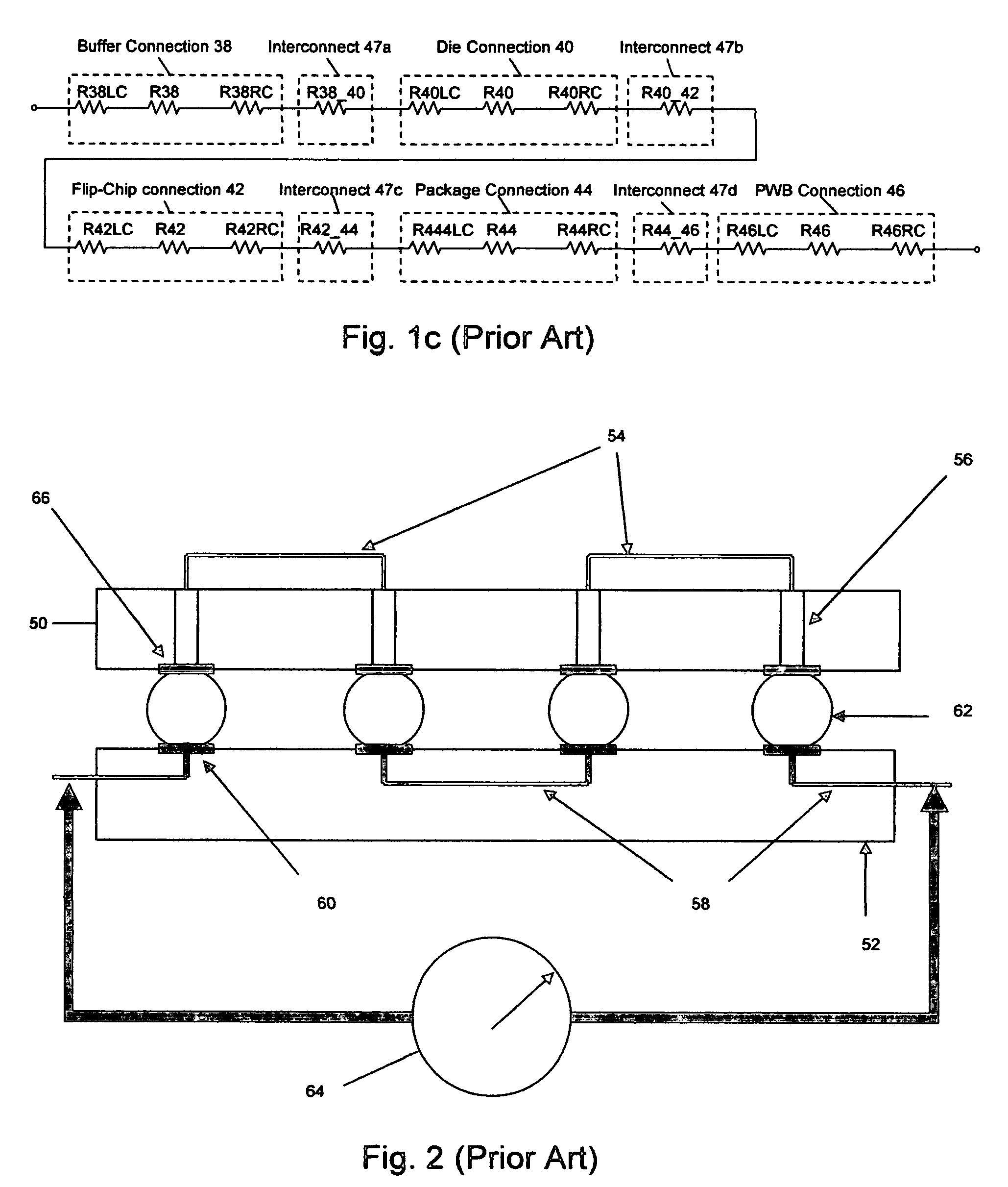 Method and circuit for the detection of solder-joint failures in a digital electronic package