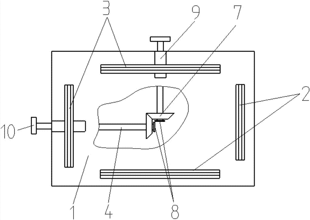 Rubber slab tightening machine