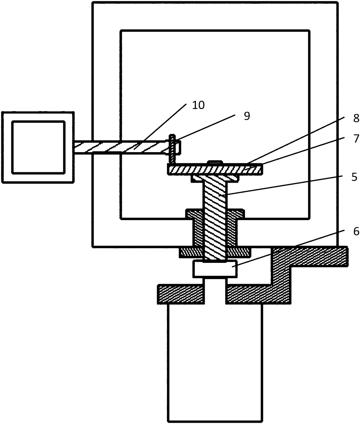 Constant-temperature constant-humidity environment wear resistant test tank