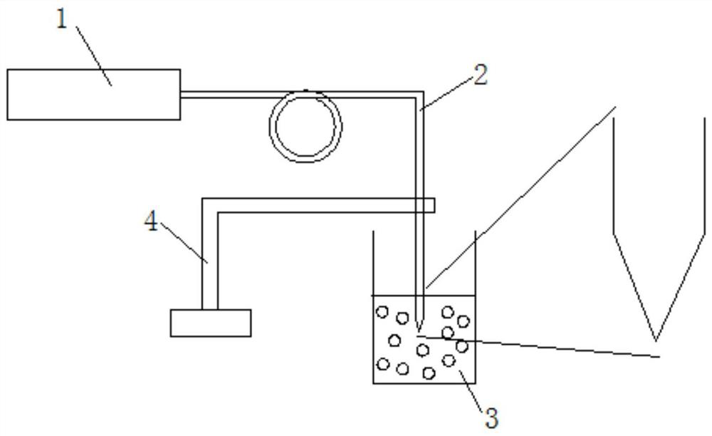 Method for preparing tapered fiber-optic SERS probe by laser-induced one-step pulling method