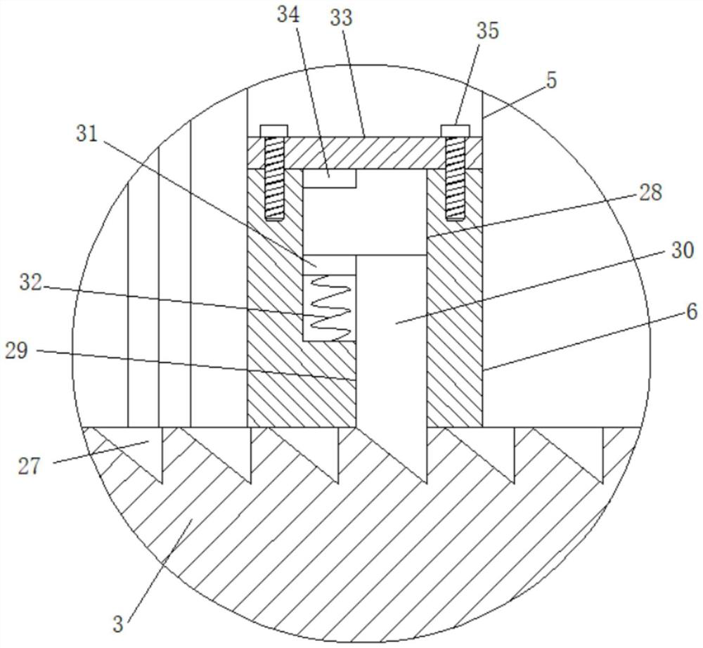 Pressing and setting machine for plywood production and using method thereof