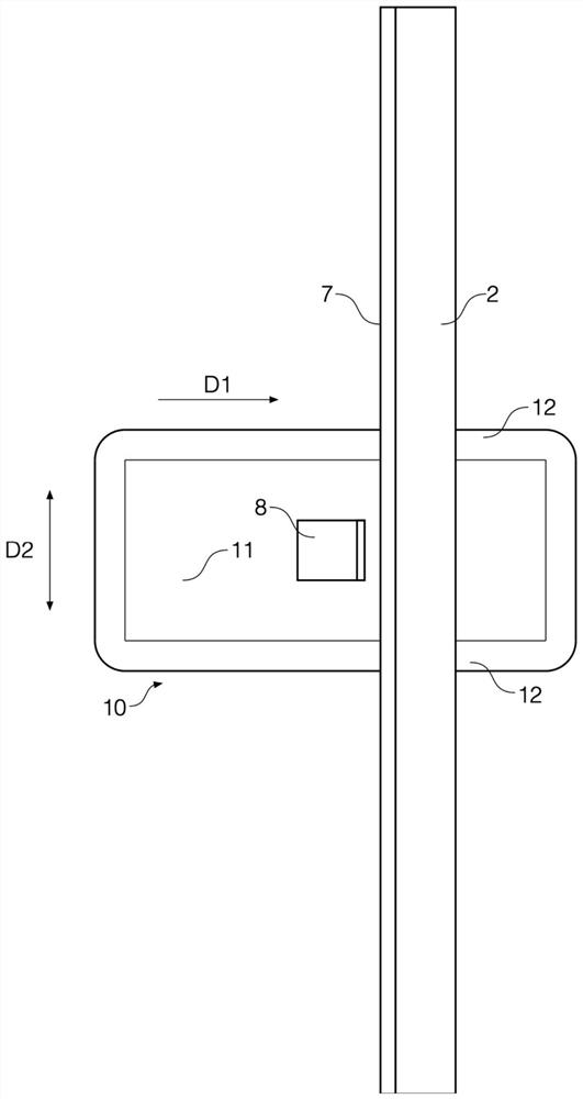 Surface defect developing device and surface defect detecting equipment