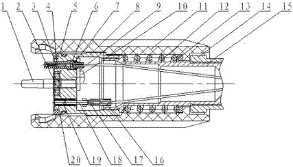 An expanded beam photoelectric composite connector