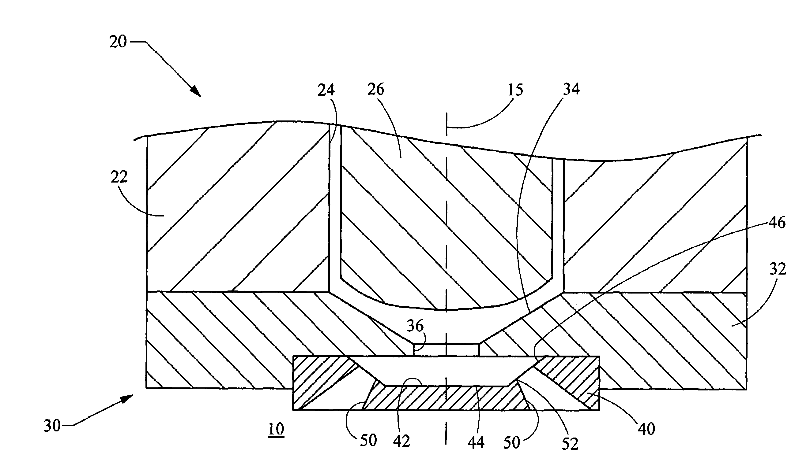 Low pressure fuel injector nozzle