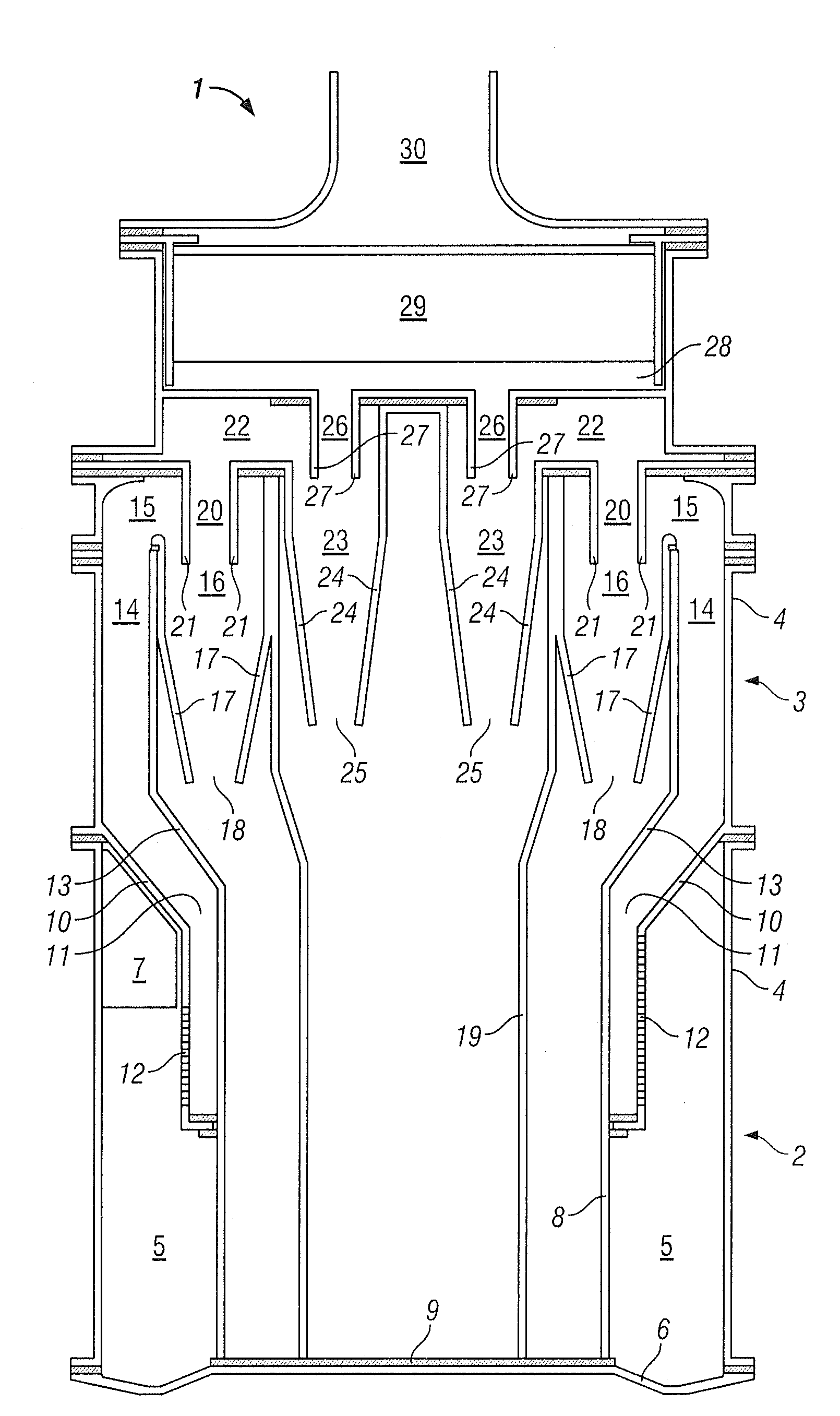 Cyclonic separation apparatus