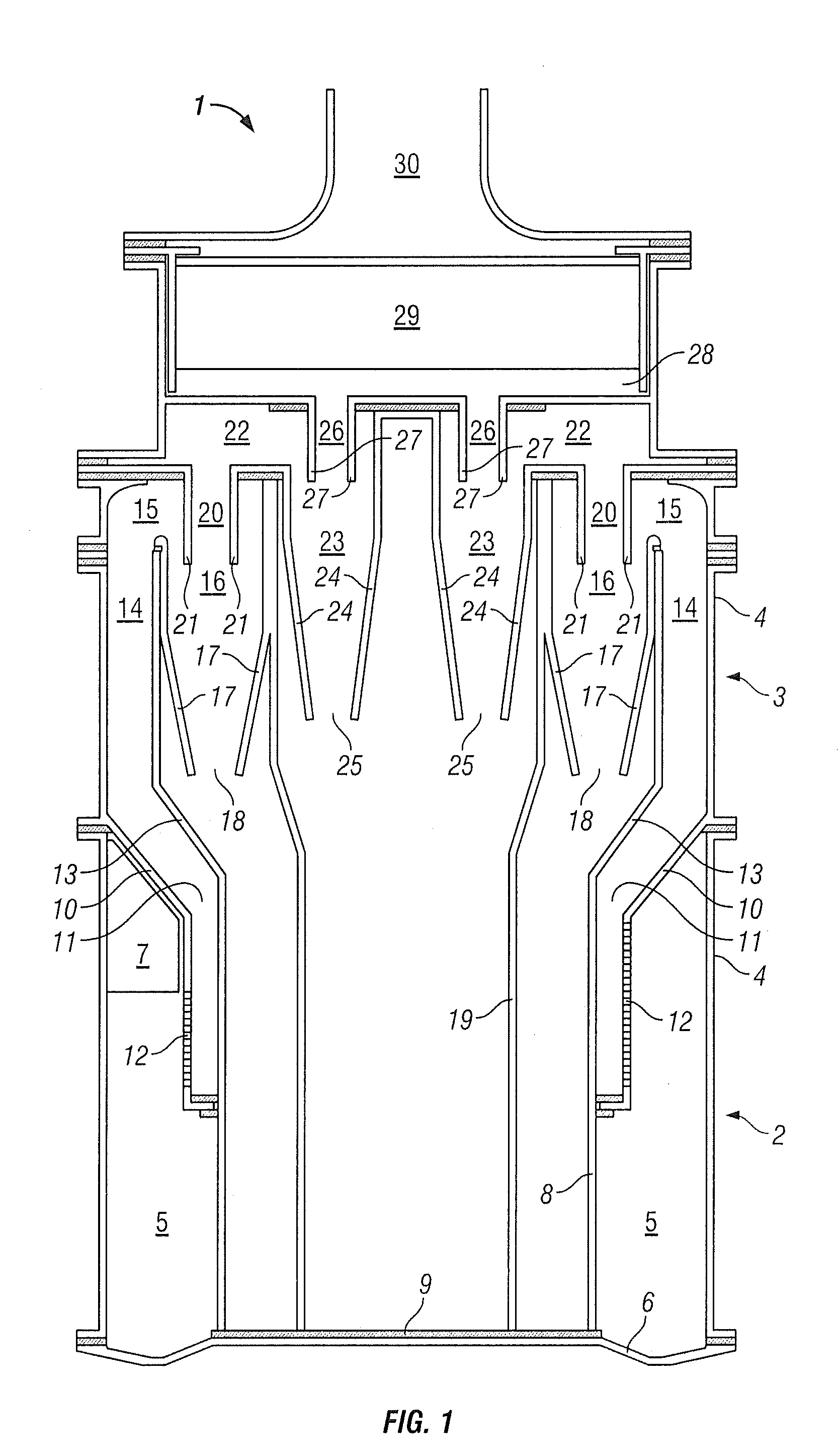 Cyclonic separation apparatus