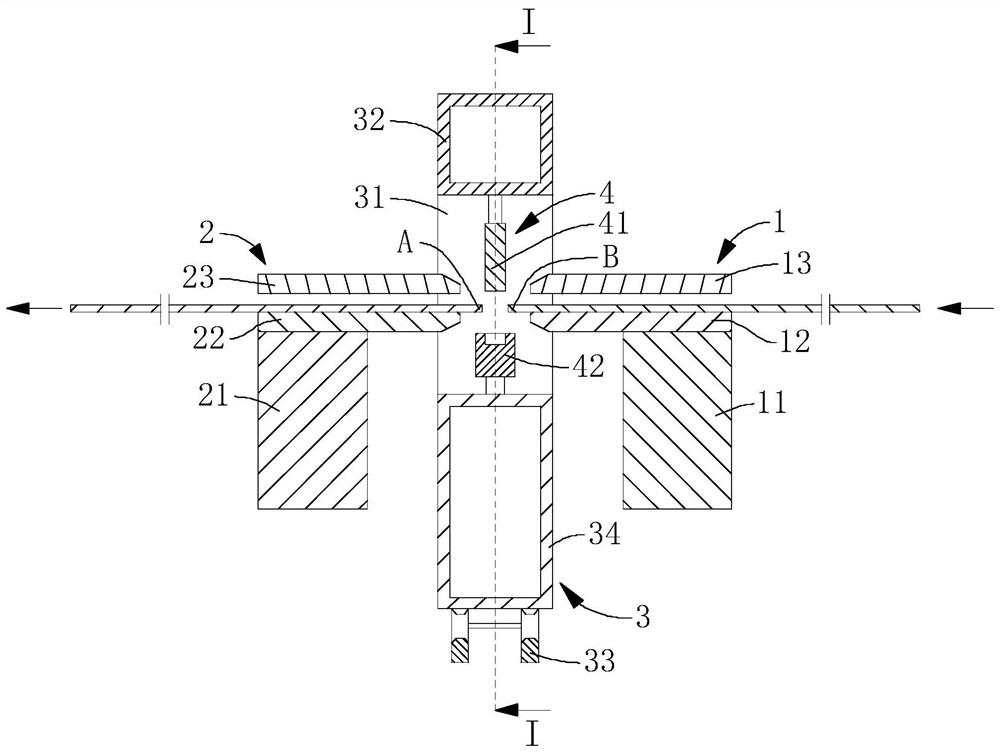 Steel belt shearing butt welding machine and welding method thereof