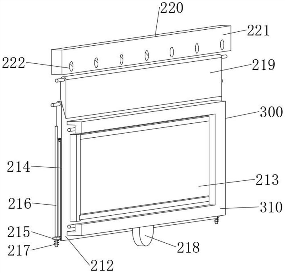 Self-balancing robot with touchable screen anti-collision structure for infant education