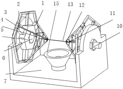 Flexible hinge based piezoelectric driving three-jaw bionic microsized clamping mechanism