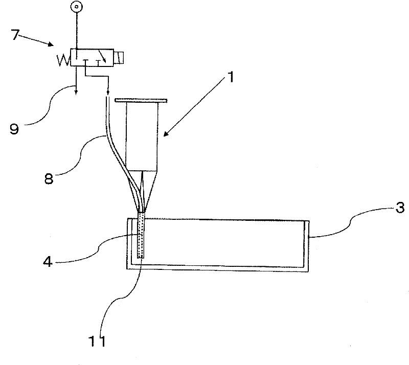 Cooling device for powder burned by saggar