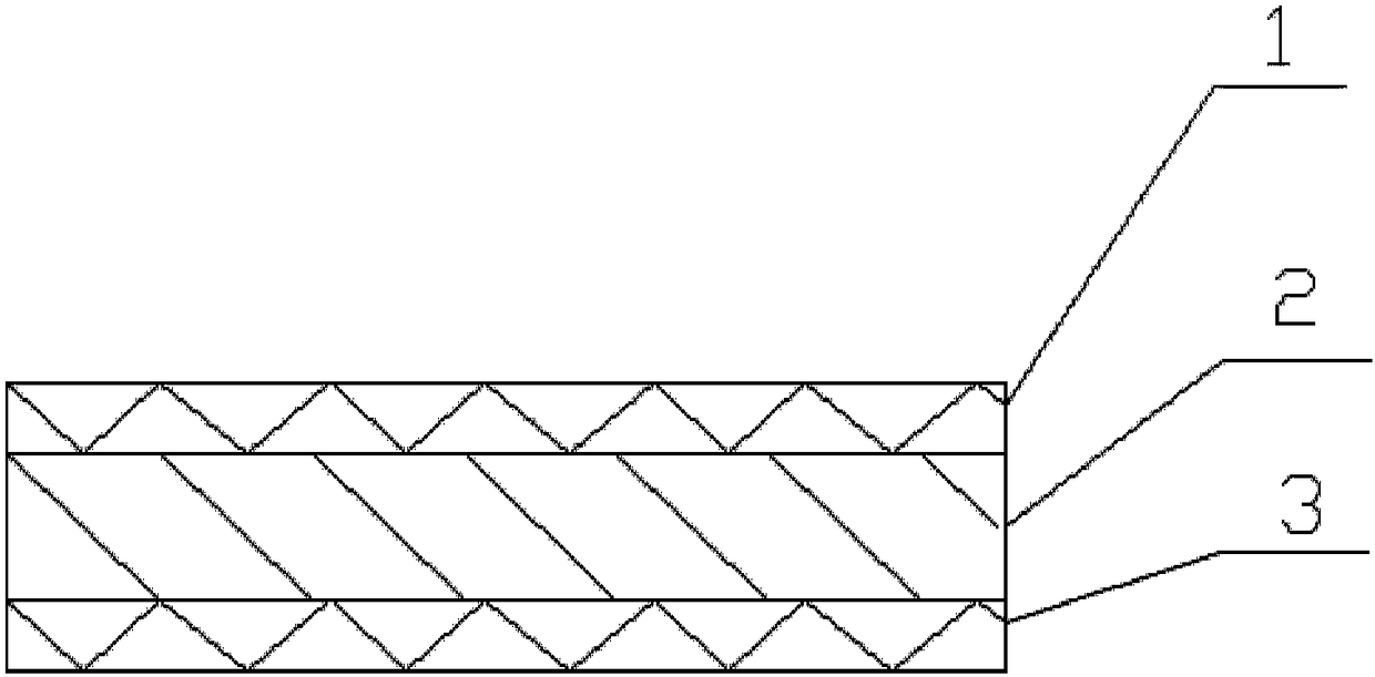 Waste fiber non-woven fabric